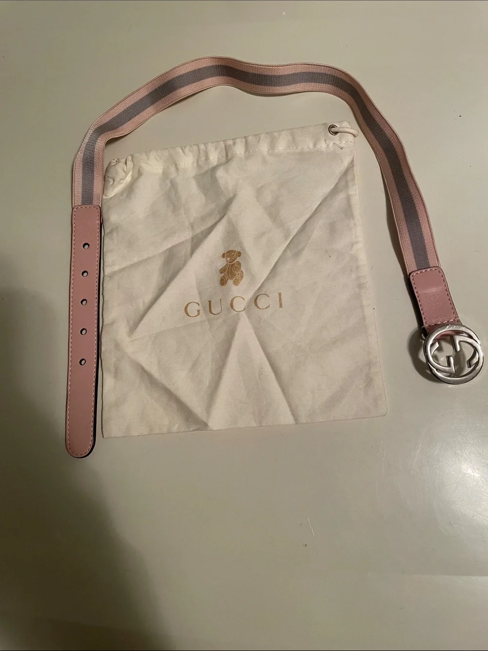 Gucci designer belt